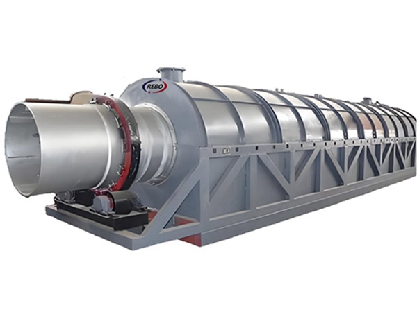 Continuous rotary kiln